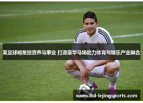 某足球明星投资养马事业 打造豪华马场助力体育与娱乐产业融合 某足球明星投资养马事业 打造豪华马场助力体育与娱乐产业融合